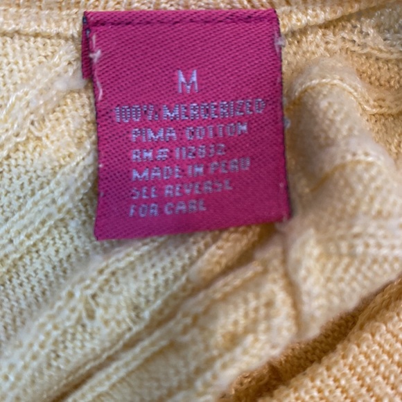 Pima Cotton Sweater Vest - Picture 5 of 5